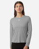 Under Armour 6014457 Women's Team Vanish Long Sleeve T-Shirt | Mod Grey/ White