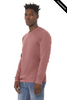 Clearance - Bella+Canvas 3901 Sponge Fleece Mock Neck Sweatshirt | Mauve