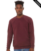Clearance - Bella+Canvas 3901 Sponge Fleece Mock Neck Sweatshirt | Maroon