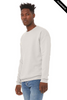 Clearance - Bella+Canvas 3945 Unisex Sponge Fleece Drop Shoulder Crewneck Sweatshirt | Heather Dust