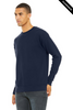Clearance - Bella+Canvas 3945 Unisex Sponge Fleece Drop Shoulder Crewneck Sweatshirt | Navy
