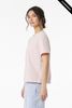 Clearance - BELLA + CANVAS 6110  Women's 6 oz Heavyweight Tee | Soft Pink