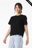 Clearance - BELLA + CANVAS 6110  Women's 6 oz Heavyweight Tee | Black