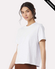 Clearance - BELLA + CANVAS 6110  Women's 6 oz Heavyweight Tee | White