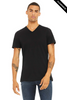 Clearance - Bella+Canvas 3005 Unisex Jersey V-Neck Short Sleeve Tee | Black