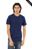 Clearance - Bella+Canvas 3413 Tri-Blend Short Sleeve | Navy Triblend