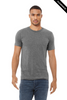 Clearance - Bella+Canvas 3413 Tri-Blend Short Sleeve | Grey Triblend