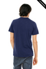 Clearance - Bella+Canvas 3413 Tri-Blend Short Sleeve | Navy Triblend