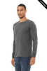 Clearance - B3501 Bella+Canvas Long-sleeve Jersey Tee | Asphalt