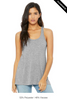 Clearance - Bella+Canvas 8800 Flowy Racerback Tank Top | Athletic Heather