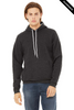 Clearance - Bella+Canvas 3719 Unisex Sponge Fleece Pullover Hoodie | Dark Grey Heather