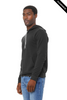Clearance - Bella+Canvas 3719 Unisex Sponge Fleece Pullover Hoodie | DTG Dark Grey