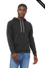 Clearance - Bella+Canvas 3719 Unisex Sponge Fleece Pullover Hoodie | DTG Dark Grey