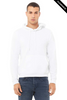 Clearance - Bella+Canvas 3719 Unisex Sponge Fleece Pullover Hoodie | White