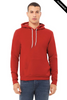 Clearance - Bella+Canvas 3719 Unisex Sponge Fleece Pullover Hoodie | Red
