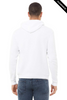 Clearance - Bella+Canvas 3719 Unisex Sponge Fleece Pullover Hoodie | White
