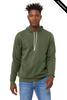 Clearance - Bella+Canvas 3719 Unisex Sponge Fleece Pullover Hoodie | Military Green