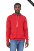 Clearance - Bella+Canvas 3719 Unisex Sponge Fleece Pullover Hoodie | Heather Red