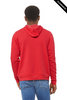 Clearance - Bella+Canvas 3719 Unisex Sponge Fleece Pullover Hoodie | Heather Red