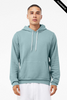 Clearance - Bella+Canvas 3719 Unisex Sponge Fleece Pullover Hoodie | Heather Blue Lagoon