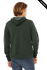 Clearance - Bella+Canvas 3719 Unisex Sponge Fleece Pullover Hoodie | Heather Forest