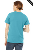 Clearance - Bella+Canvas 3001CVC Jersey Short Sleeve Tee | Heather Aqua