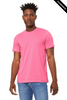 Clearance - Bella+Canvas 3001CVC Jersey Short Sleeve Tee | Heather Charity Pink