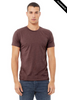 Clearance - Bella+Canvas 3001CVC Jersey Short Sleeve Tee | Heather Maroon