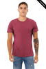 Clearance - Bella+Canvas 3001CVC Jersey Short Sleeve Tee | Heather Raspberry