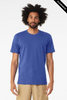 Clearance - Bella+Canvas 3001CVC Jersey Short Sleeve Tee | Solid True Royal Blend