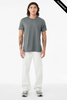 Clearance - Bella+Canvas 3001CVC Jersey Short Sleeve Tee | Heather Blue Storm