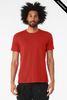 Clearance - Bella+Canvas 3001CVC Jersey Short Sleeve Tee | Solid Red Blend