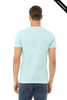 Clearance - Bella+Canvas 3001CVC Jersey Short Sleeve Tee | Heather Prism Ice Blue