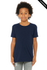 Clearance - Bella+Canvas 3001Y Youth Jersey Short Sleeve Tee | Navy