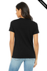 Clearance - Bella+Canvas 6400 Women’s Relaxed Jersey Short Sleeve Tee | Black