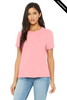 Clearance - Bella+Canvas 6400 Women’s Relaxed Jersey Short Sleeve Tee | Pink