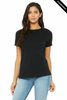 Clearance - Bella+Canvas 6400 Women’s Relaxed Jersey Short Sleeve Tee | Vintage Black