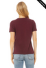 Clearance - Bella+Canvas 6400 Women’s Relaxed Jersey Short Sleeve Tee | Maroon