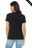 Clearance - Bella+Canvas 6400 Women’s Relaxed Jersey Short Sleeve Tee | Vintage Black