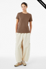 Clearance - Bella+Canvas 6400 Women’s Relaxed Jersey Short Sleeve Tee | Vintage Brown