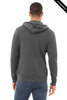 Clearance - Bella+Canvas 3739  Unisex Sponge Fleece Full-Zip Hoodie | Asphalt