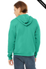 Clearance - Bella+Canvas 3739  Unisex Sponge Fleece Full-Zip Hoodie | Teal