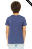 Clearance - Bella+Canvas 3001YCVC Youth Jersey Short Sleeve Tee | Heather Navy
