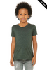 Clearance - Bella+Canvas 3001YCVC Youth Jersey Short Sleeve Tee | Heather Forest
