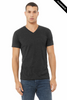 Clearance - Bella+Canvas 3005CVC Unisex Heather CVC V-Neck Short Sleeve Tee | Dark Grey Heather