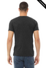 Clearance - Bella+Canvas 3005CVC Unisex Heather CVC V-Neck Short Sleeve Tee | Dark Grey Heather