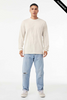 Clearance - BELLA + CANVAS 3513 Unisex Triblend Long Sleeve Tee  | Oatmeal Triblend