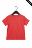 Clearance - Bella+Canvas 3413T Toddler Tri-Blend Short Sleeve Tee | Red Triblend
