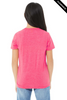 Clearance - 3413Y BELLA + CANVAS Youth Triblend Tee | Charity Pink Triblend