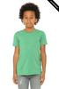 Clearance - 3413Y BELLA + CANVAS Youth Triblend Tee | Green Triblend
